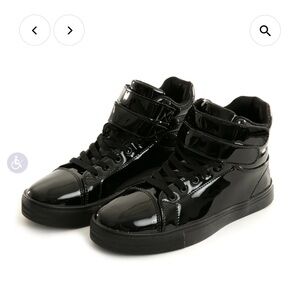 JUST FOR KIX ALEXANDRA GLOSSY SNEAKERS - y13  Kids Dance Costume Shoes